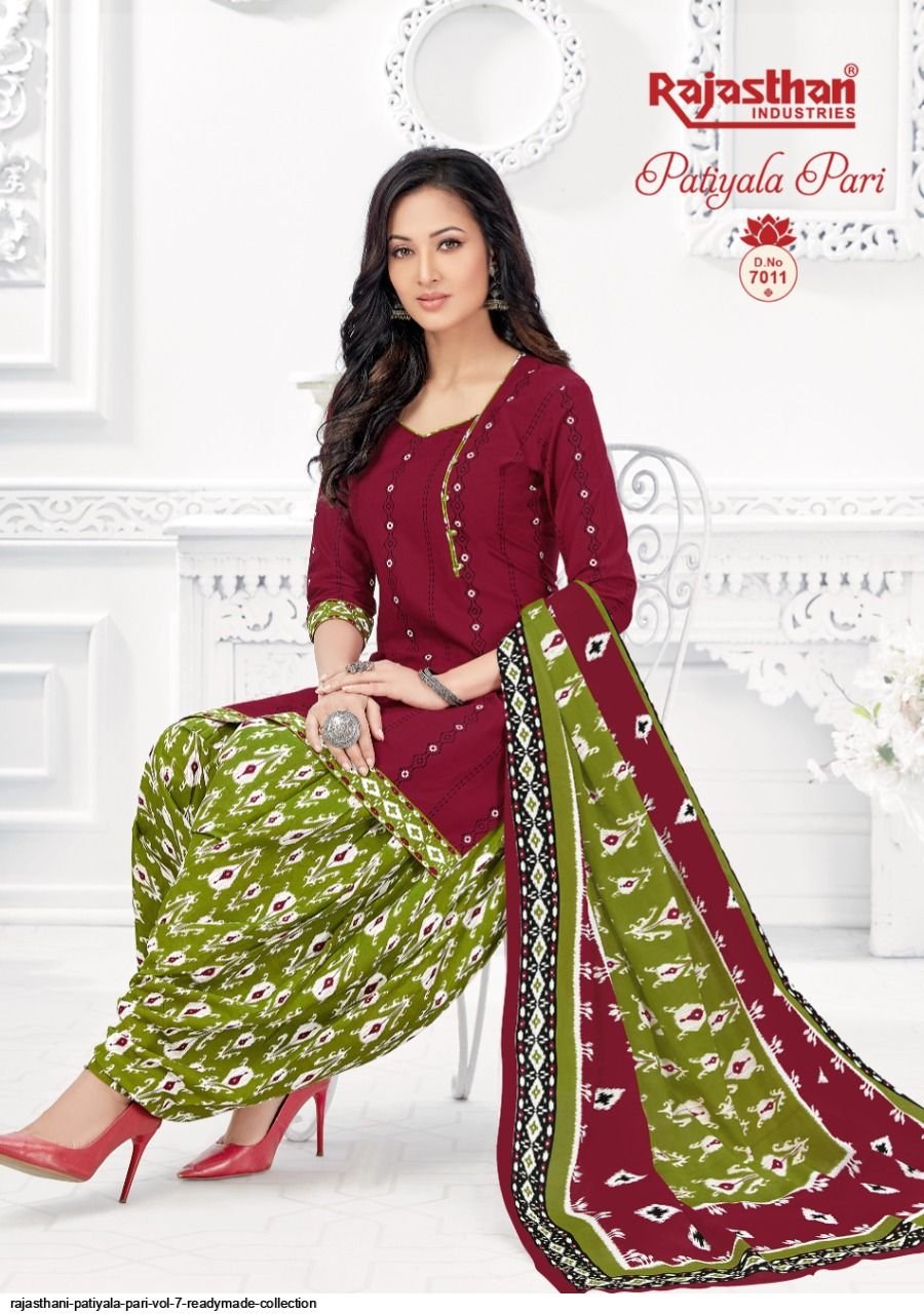 rajasthan pallavi 1 cotton readymade dress collection Catalog