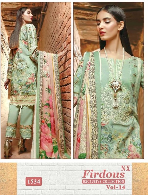 Shree Firdous Exclusive Collection 14 Nx Pakistani Salwar Suits ...